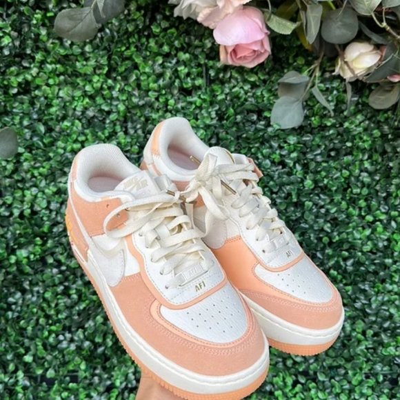 Nike Shoes Nike Air Fforce Af1 Shadow Cashmere Orange Poshmark